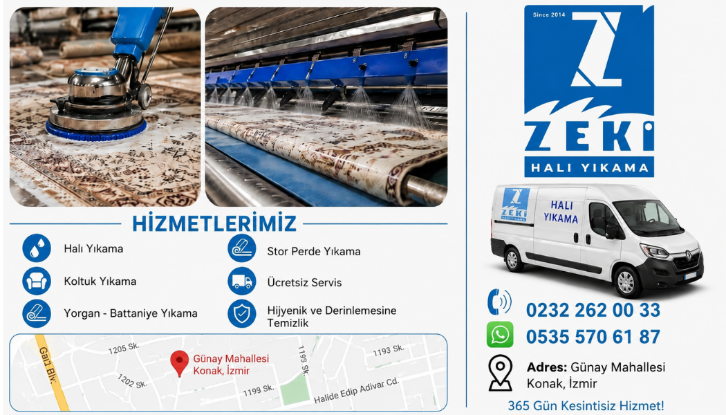 Konak Güneşli Mahallesi Halı Yıkama Servisi: Derinlemesine Temizlik Rehberi
